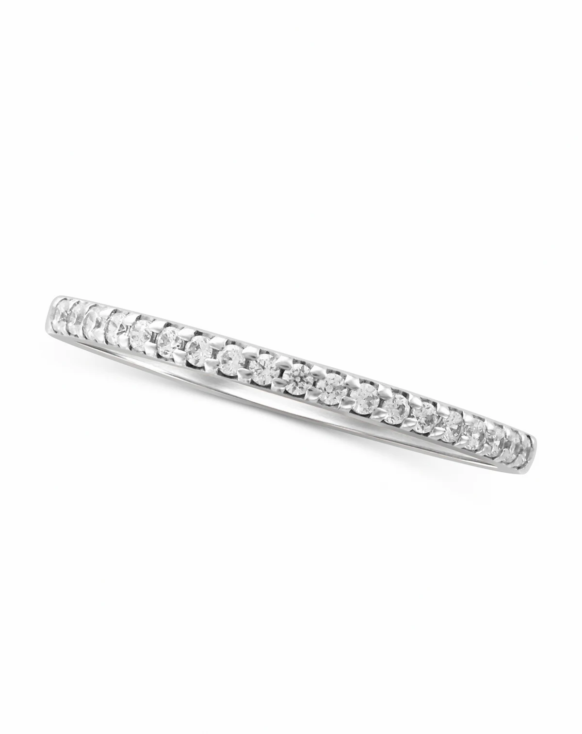 Diamond Stackable Band (1/7 ct. t.w.) in 14k Gold, White Gold or Rose Gold