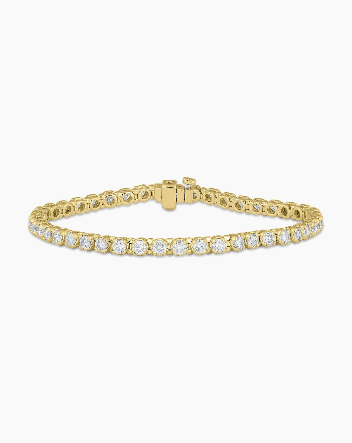 White Diamond Bracelet (5 ct. t.w.) in 10k Yellow Gold (also in 10k White Gold)