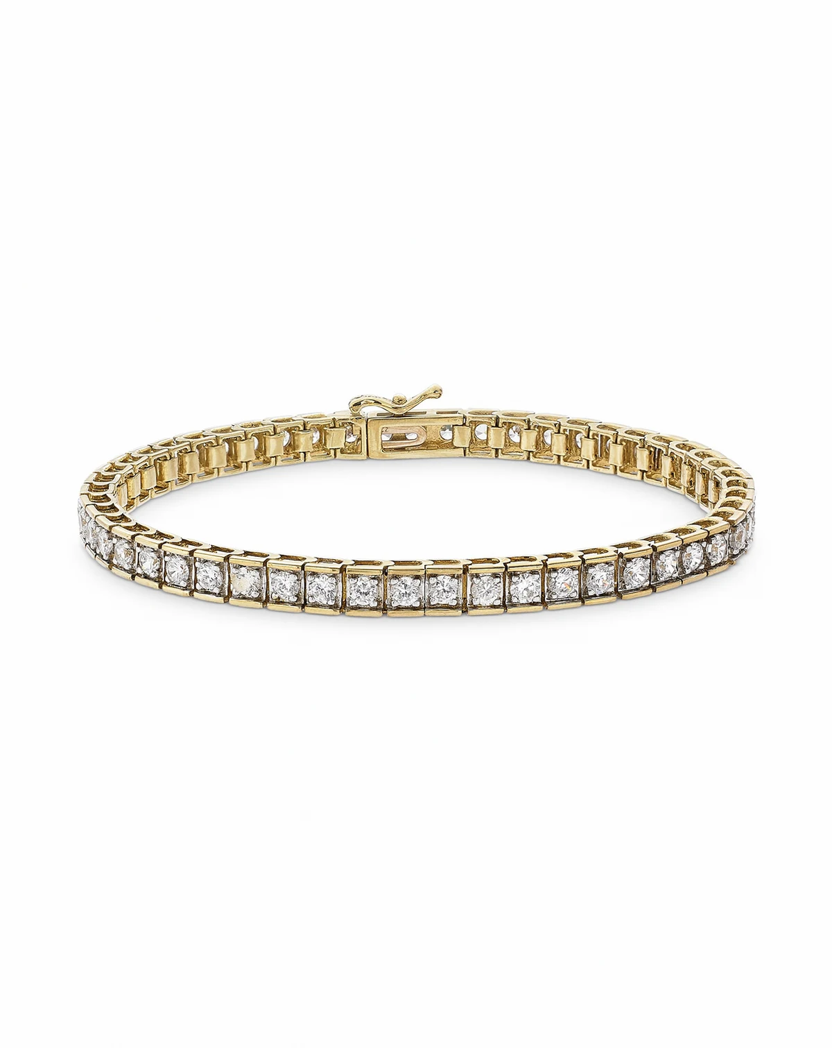 Diamond Bracelet (4-1/2 ct. t.w.) in 10k Gold or 10k White Gold, 6-1/2"