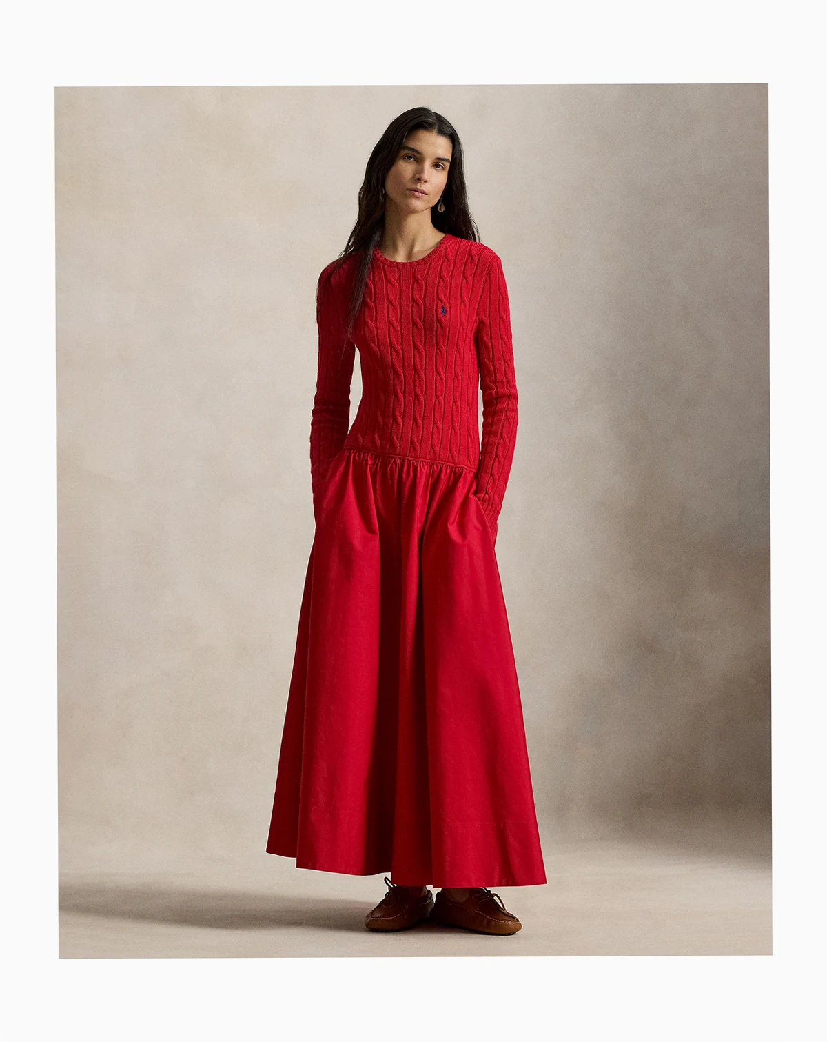 Women's Crew Neck Dress