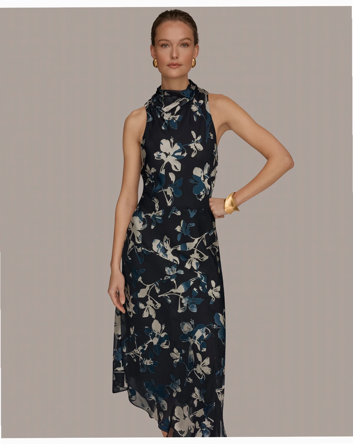 Women's Floral Sleeveless Dress
