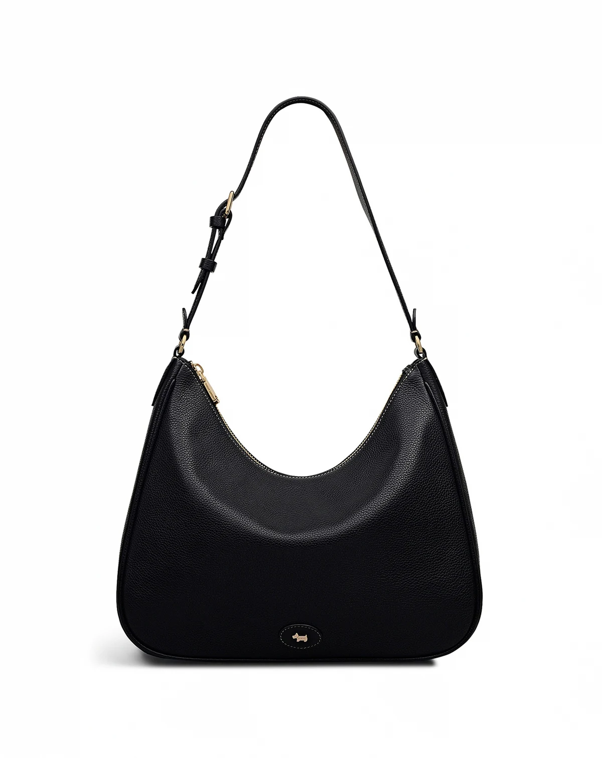 Heath Crescent Medium Zip Top Shoulder Bag