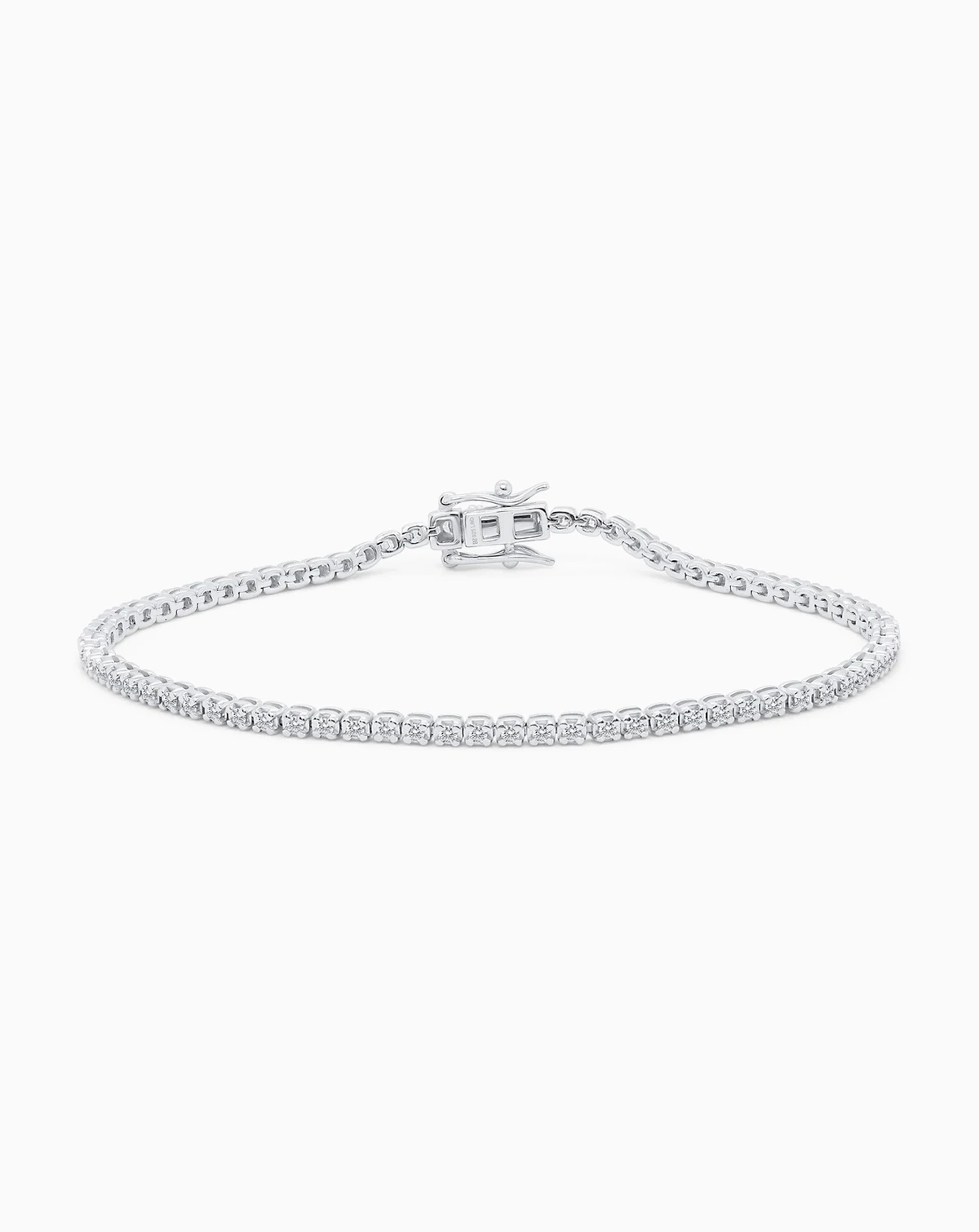 Lab-Grown Diamond Bracelet (1 ct. t.w.) in Sterling Silver (also in 14k Gold Plated Sterling Silver)