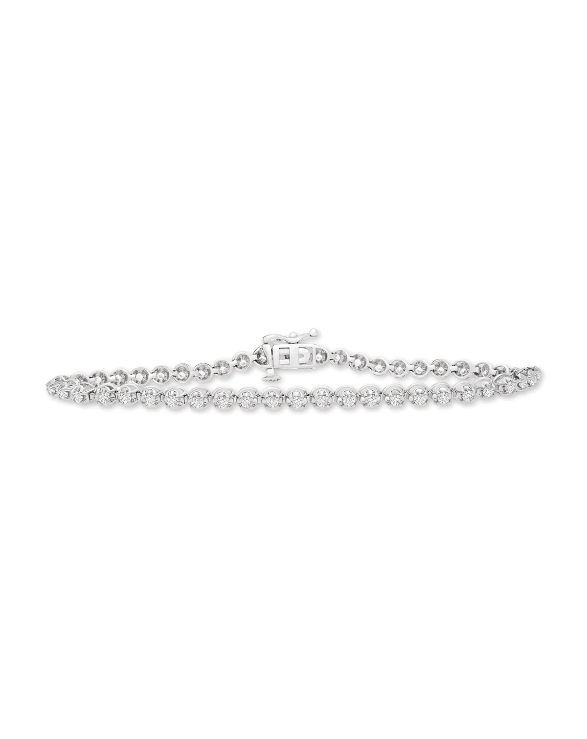 Diamond Tennis Bracelet (1 ct. t.w.) in 14k White Gold or 14k Yellow Gold, 7-1/4"