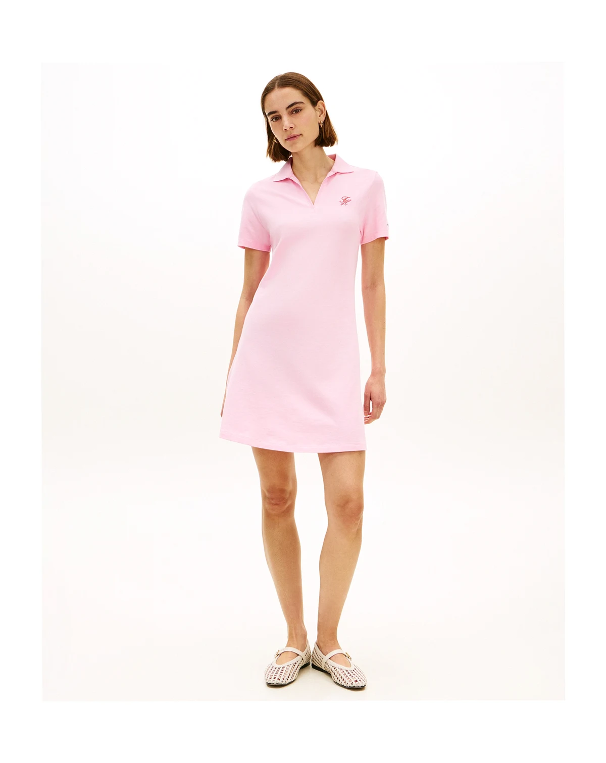 Women's Script Polo Dress
