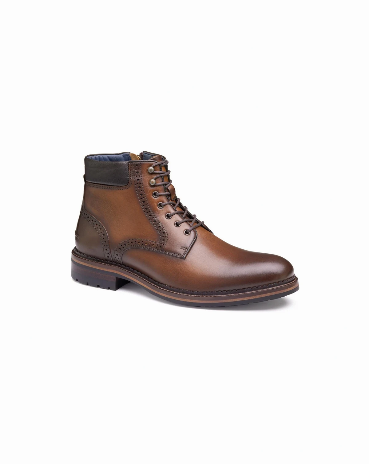 Men's Connelly Leather Plain Toe Boots