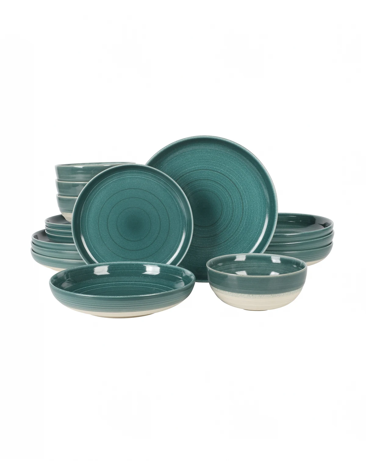 Clarina 16 Pc. Dinnerware Set, Service for 4