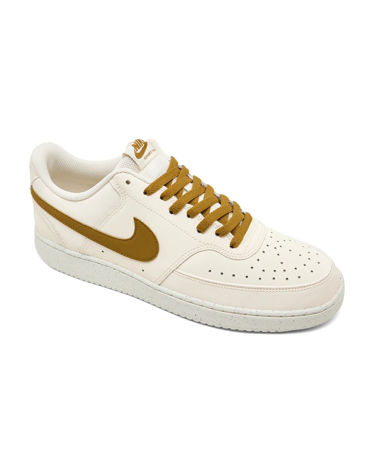 Men's Court Vision Low V2 Nubuck Casual Sneakers from Finish Line