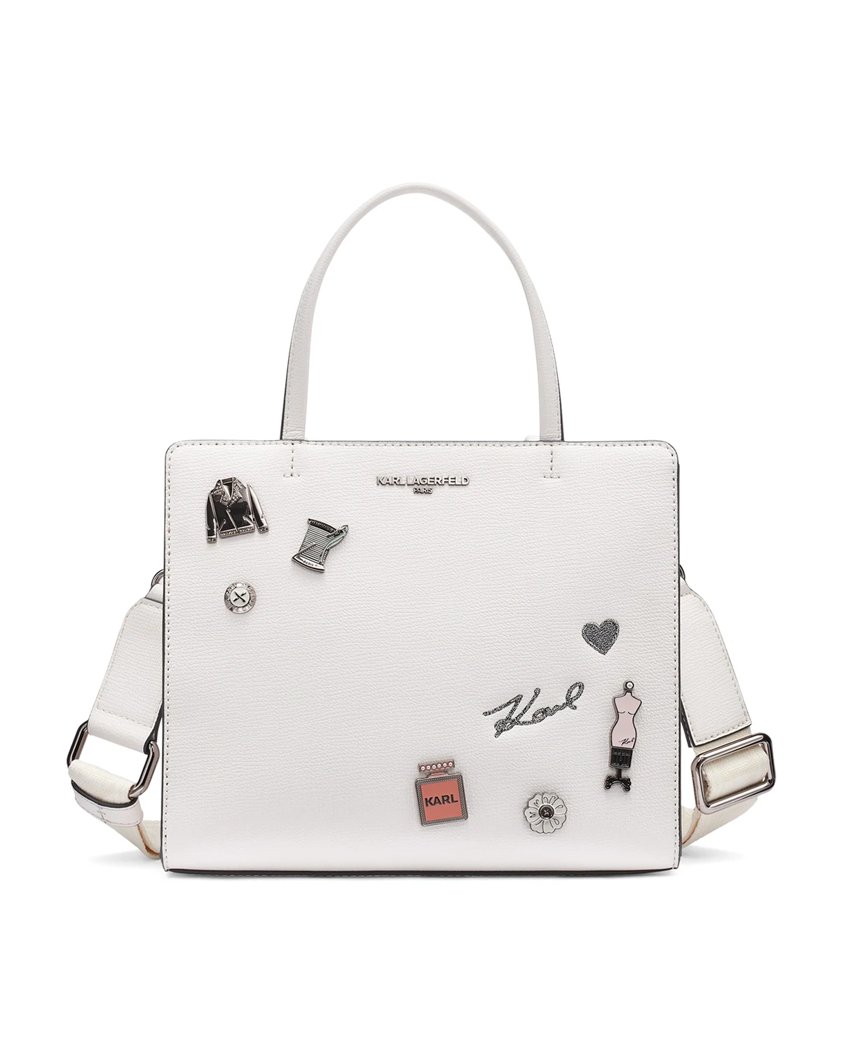 Maybelle Extra-Large Top Zipper Satchel Bag