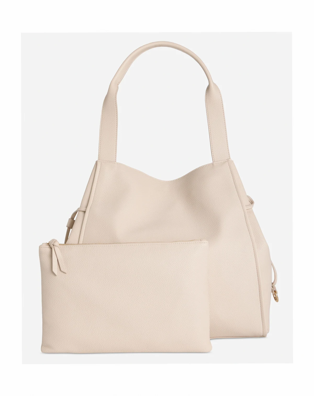 Jyyll Large Solid Tote with Removable Pouch, Exclusively at Macy's