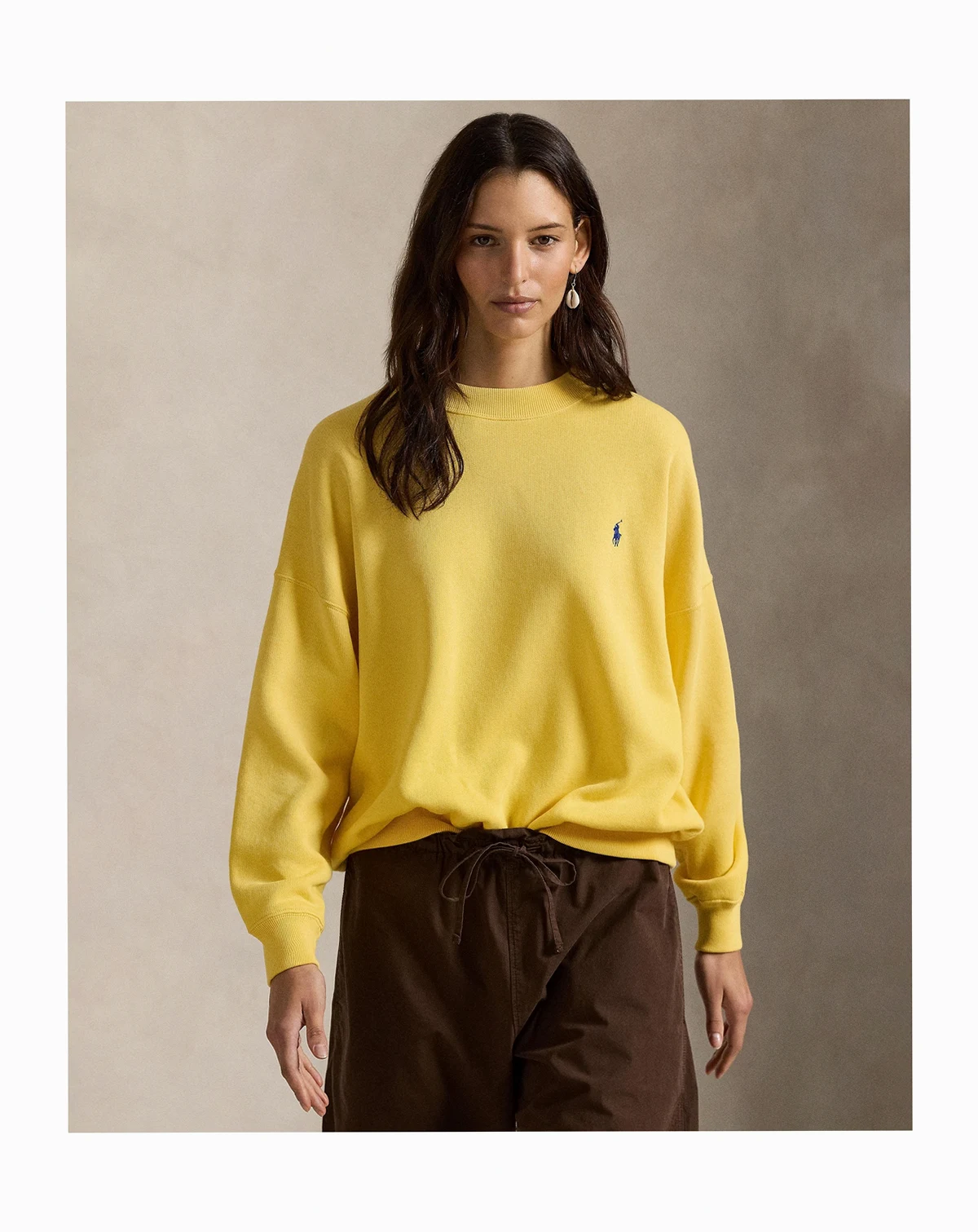 Women's Fleece Crew Neck Sweatshirt