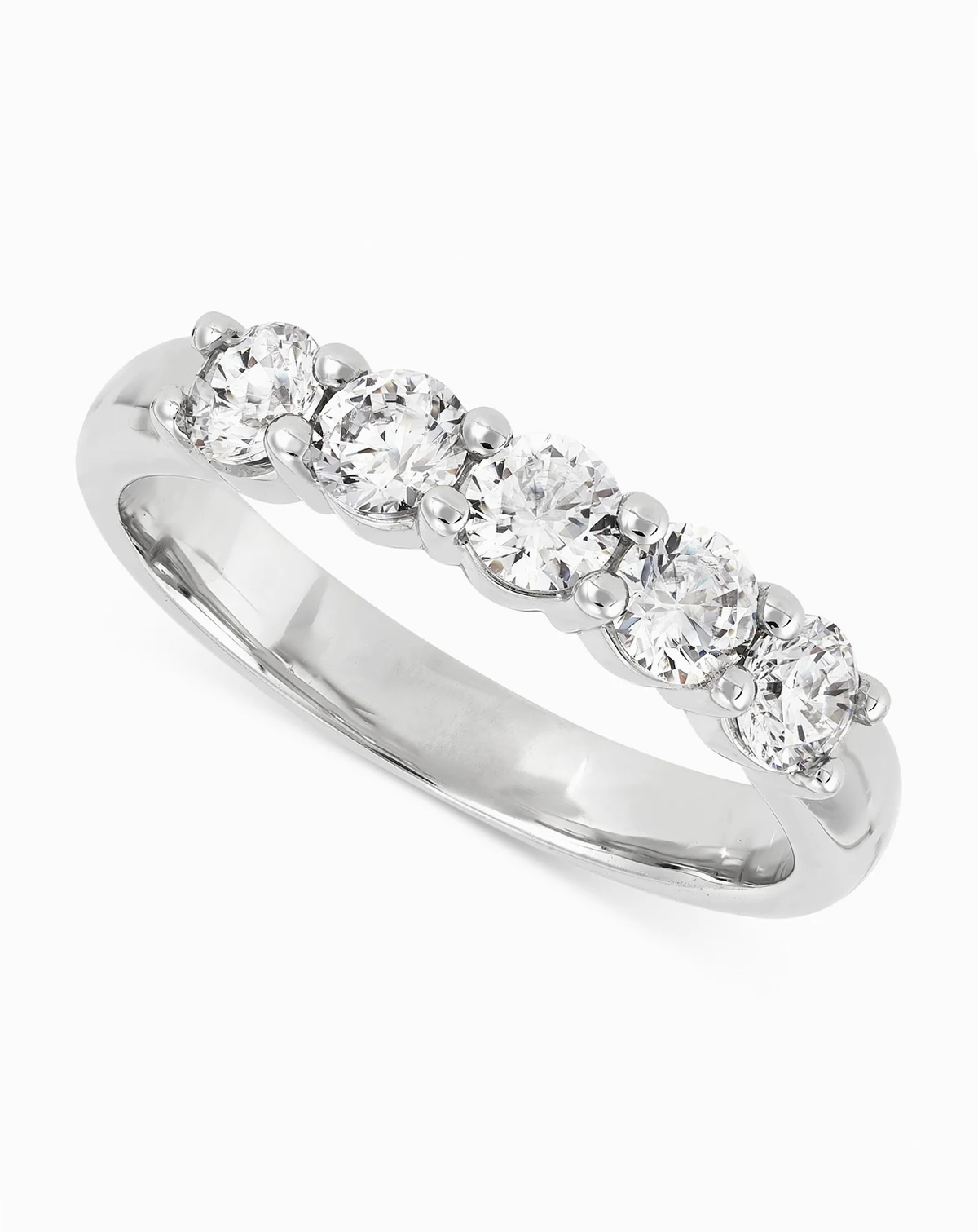 IGI Certified Lab Grown Diamond Band (1 ct. t.w.) in 14k White Gold