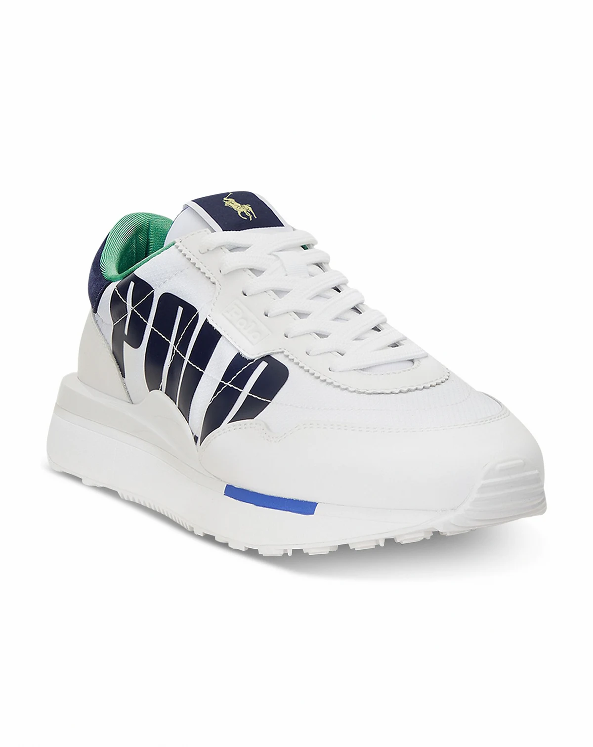 Men's Train 89 Logo Leather & Oxford Sneaker