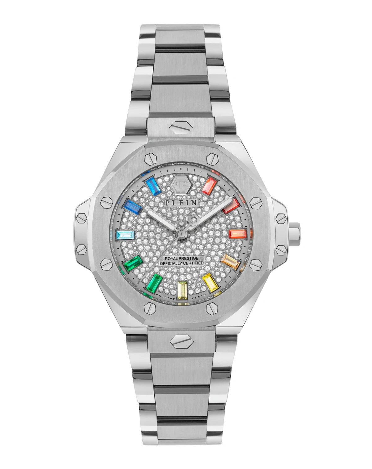 Women's Silver Stainless Steel Watch, 33mm
