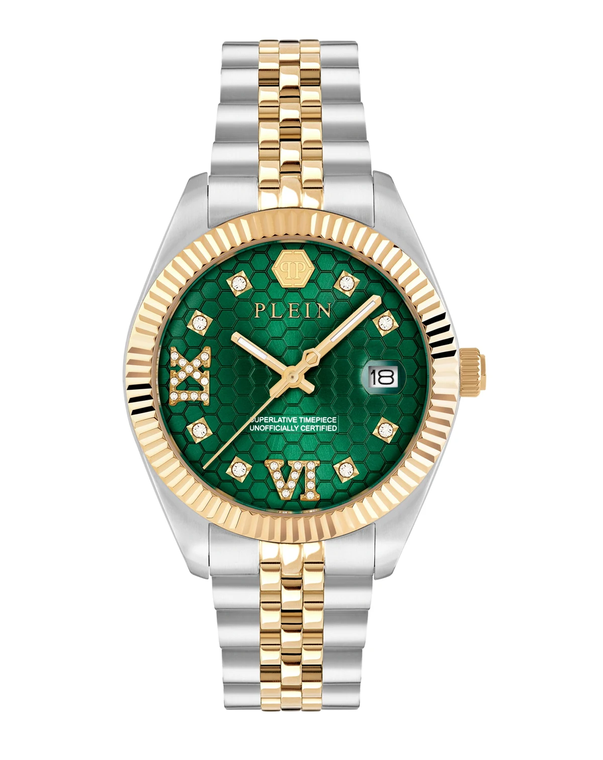 Women's Two Tone Stainless Steel Watch, 34mm