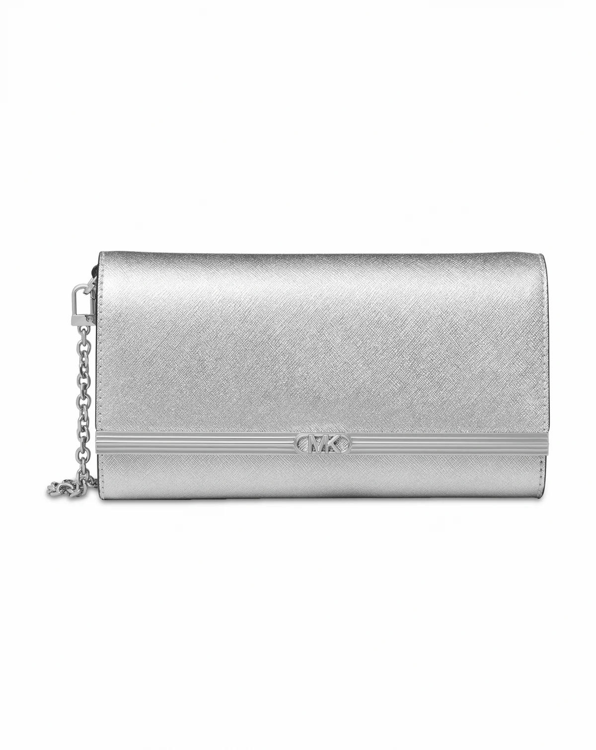 Mona East West Large Leather Clutch