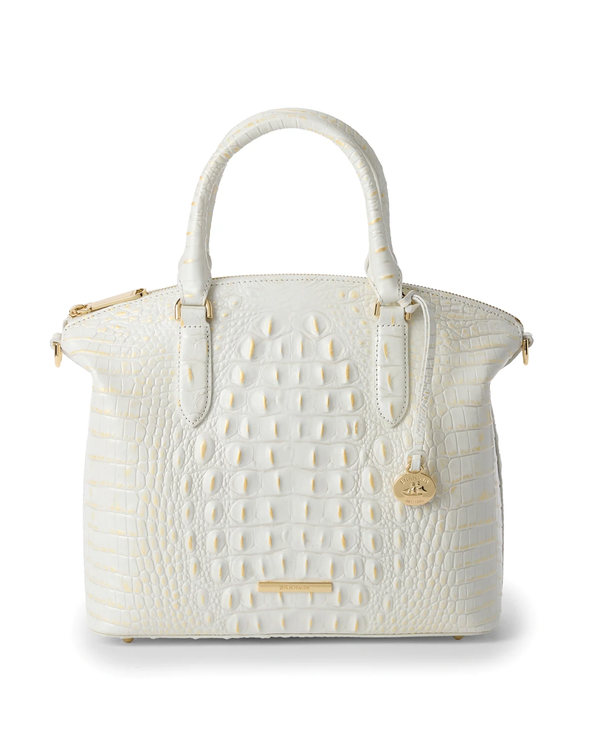 Duxbury Medium Leather Melbourne Satchel Bag