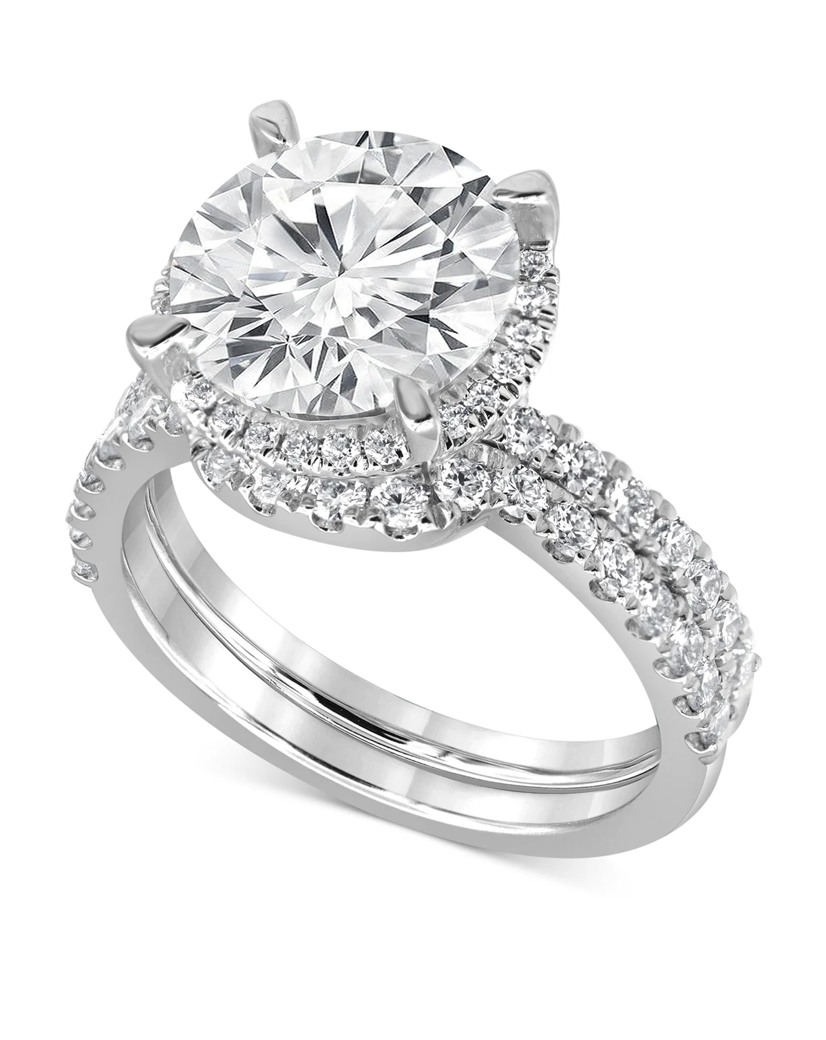 Certified Lab Grown Diamond Bridal Set (5 ct. t.w.) in 14k Gold