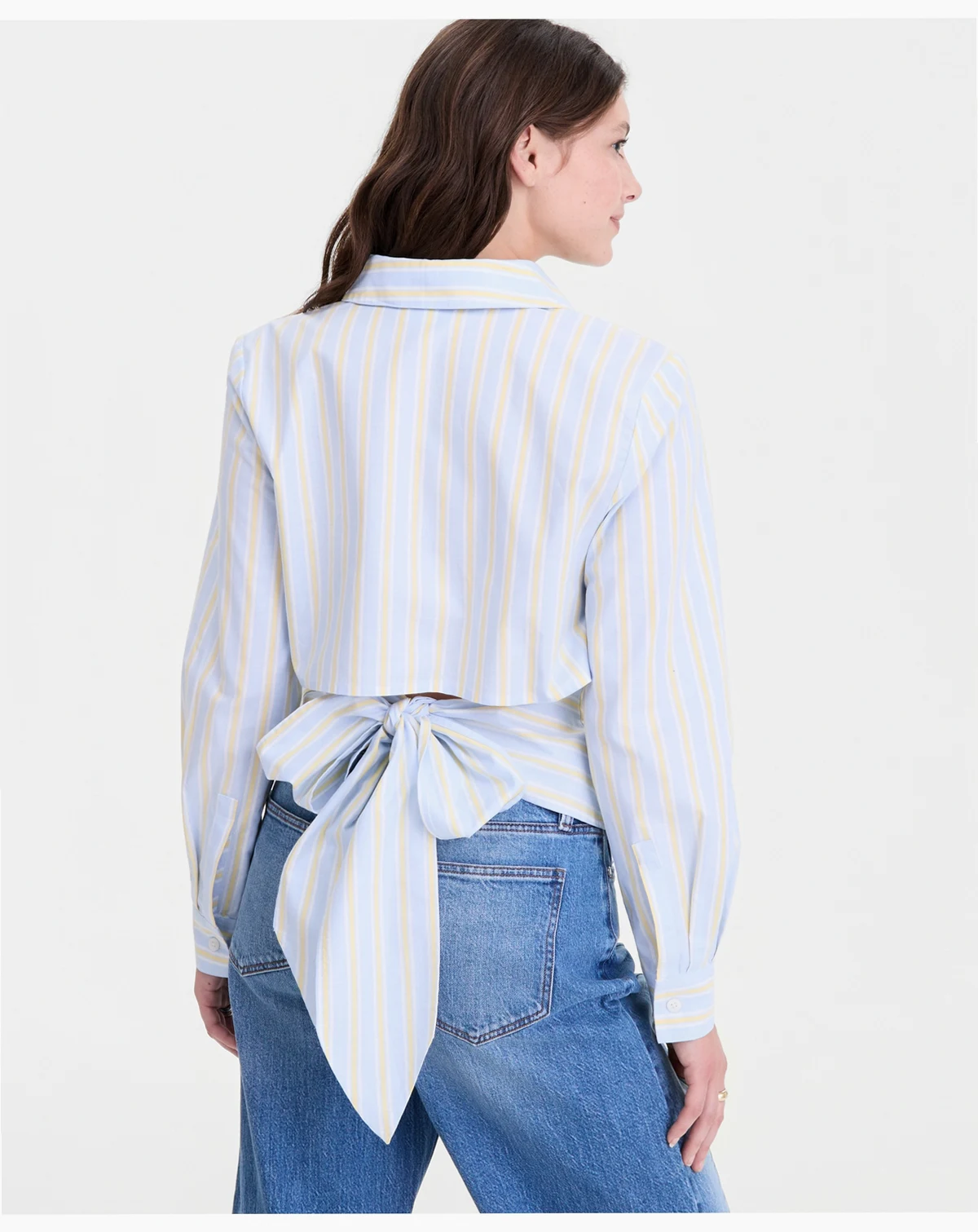 Women's Tie Back Button Down Shirt, Macy's Exclusive