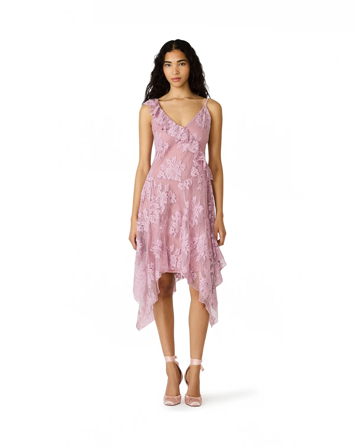 Women's Dariella V-Neck Midi Dress