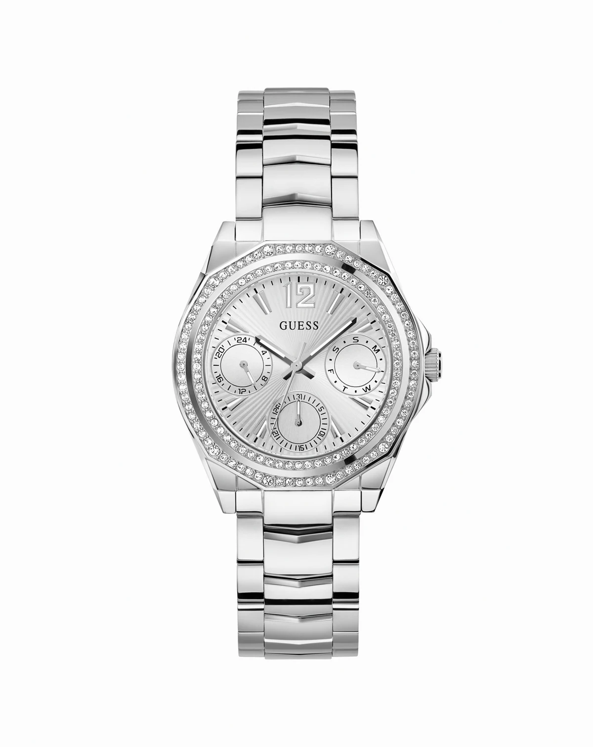 Women's Analog Silver-Tone Stainless Steel Watch 36mm
