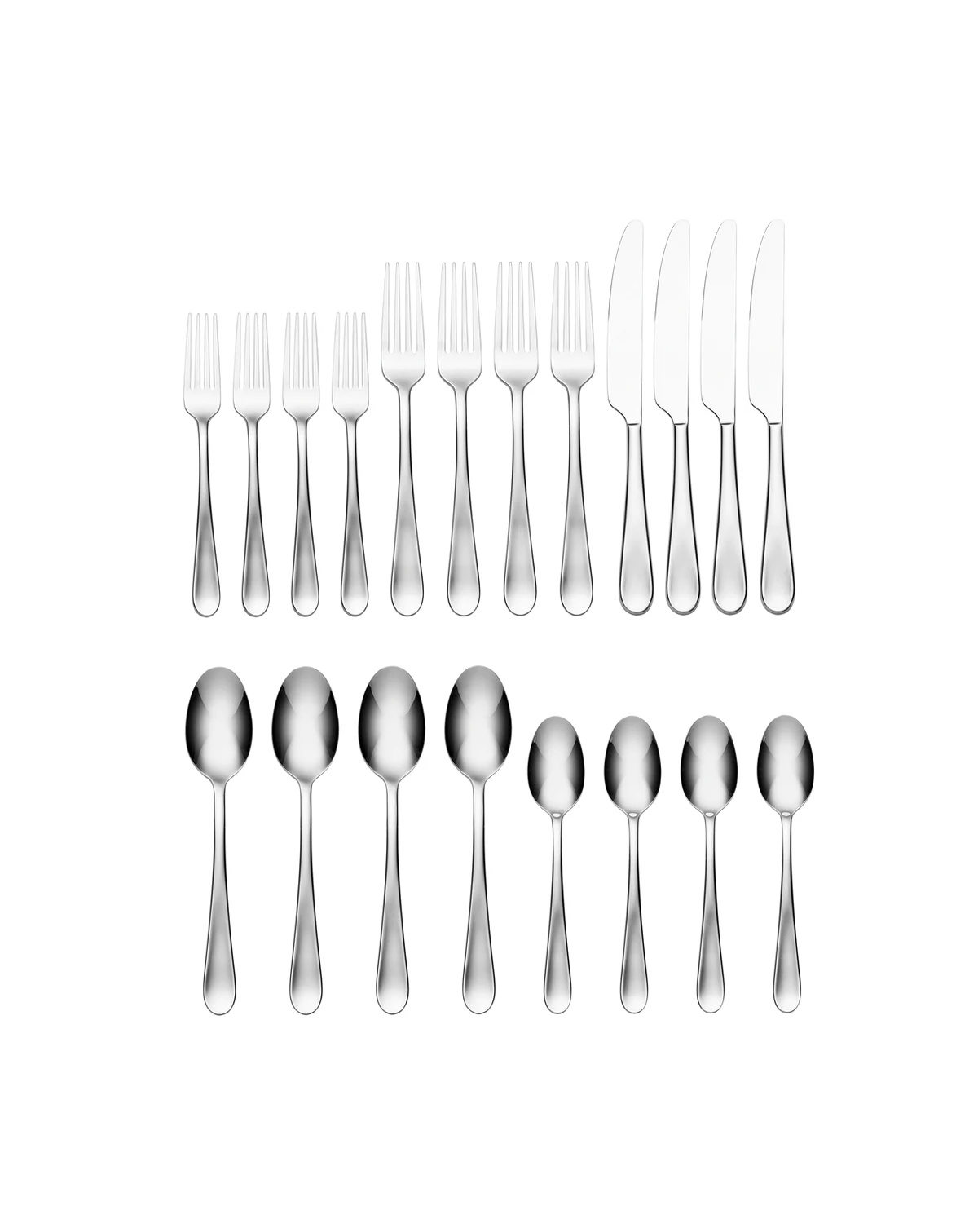 Grant 20 Piece Everyday Flatware Set, Service for 4