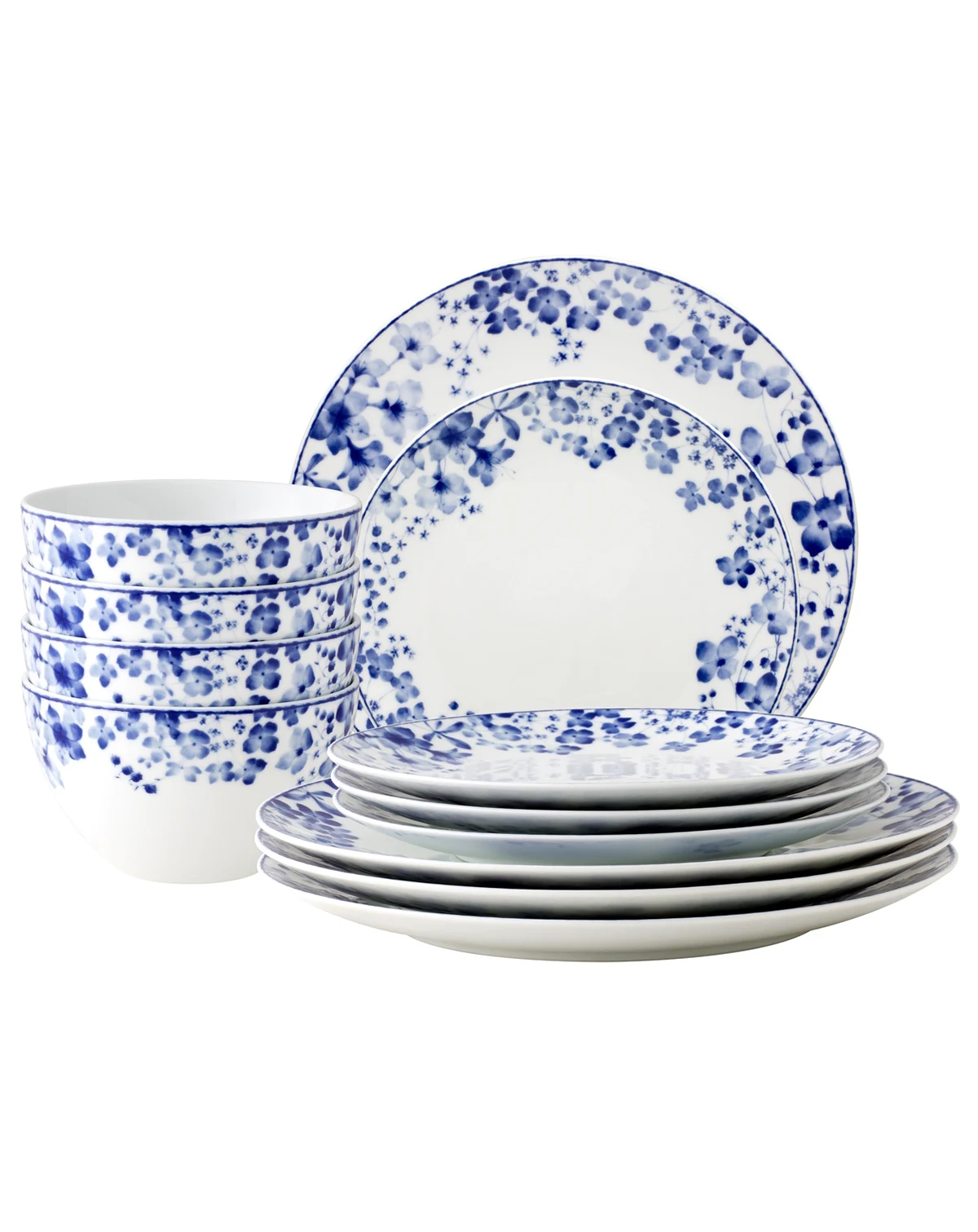 Bloomington Road 12-Piece Dinnerware Set, Service for 4