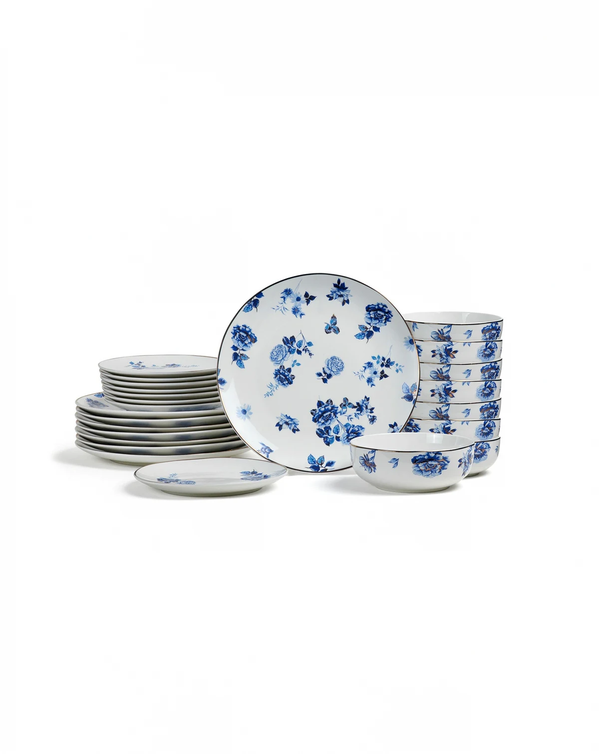 Viola 24 Pc. Dinnerware Set, Service for 8