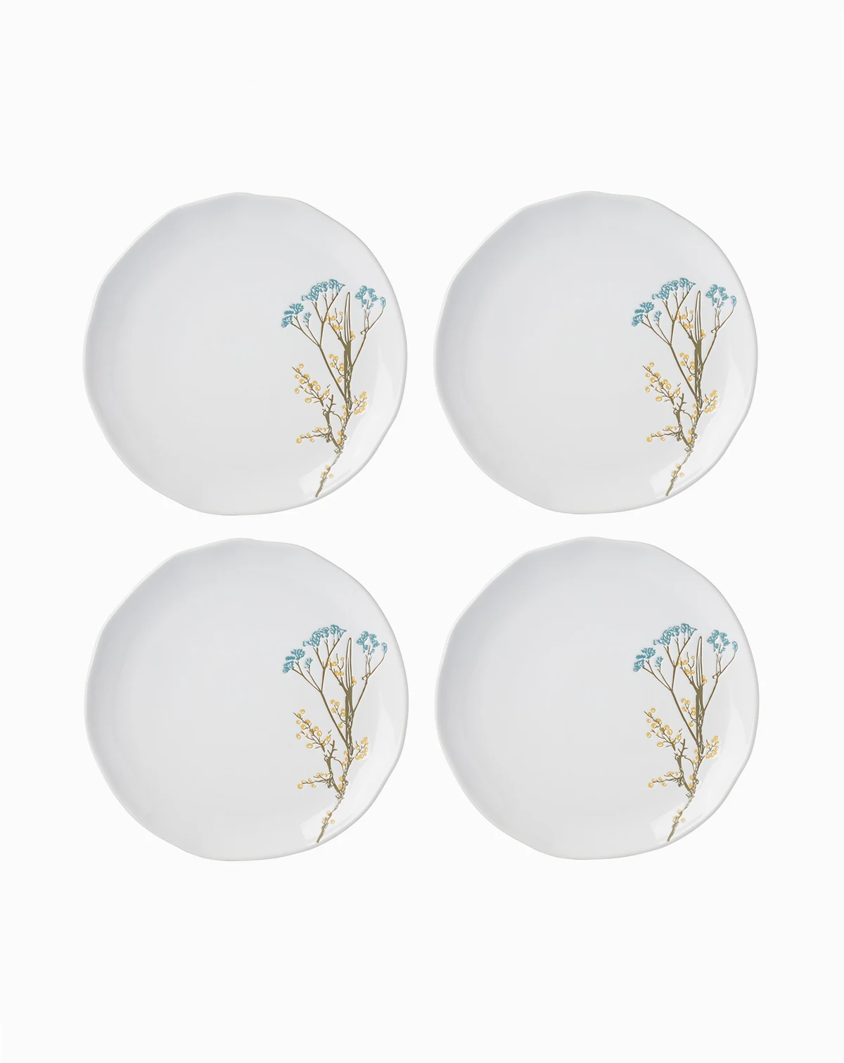 Wildflowers Dinner Plates, Set of 4