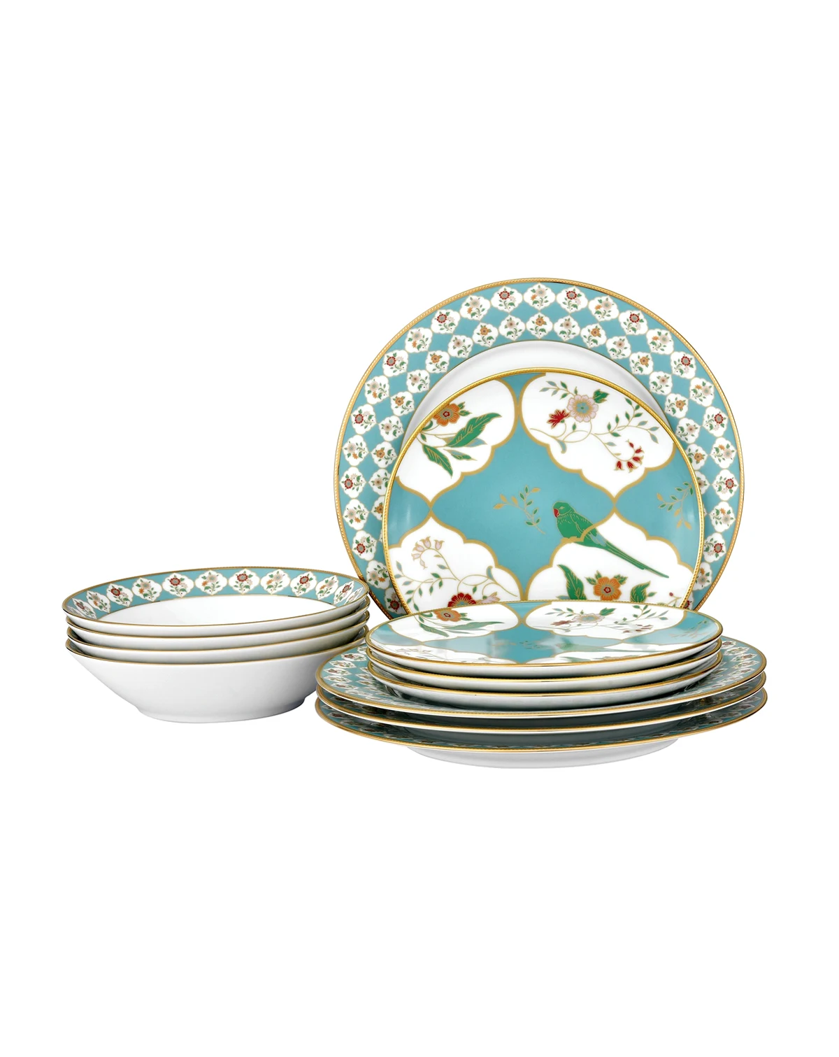 Lodi's Morning 12-Piece Dinnerware Set, Service For 4