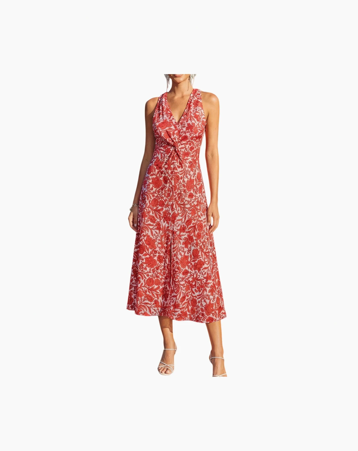 Women's Just Swell Floral Midi Beach Dress