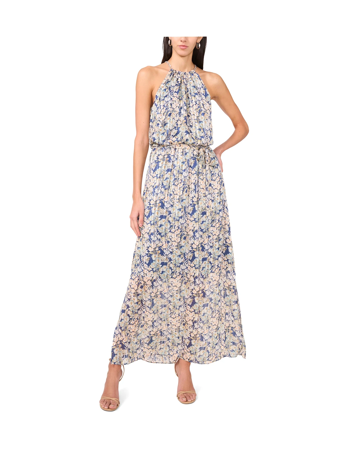 Petite Sleeveless Maxi Dress
