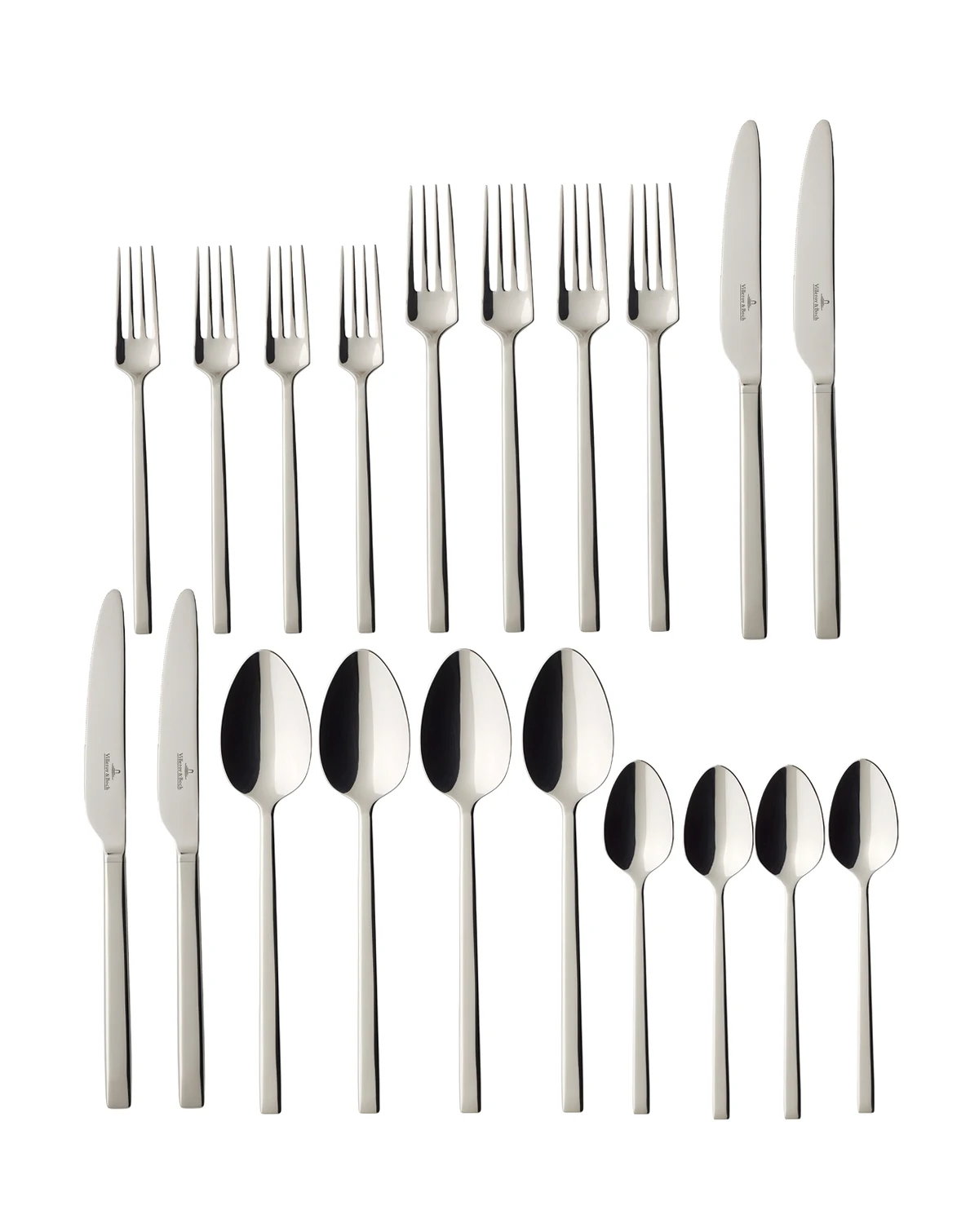 La Classica Stainless Steel 20 Pc. Flatware Set, Service For 4
