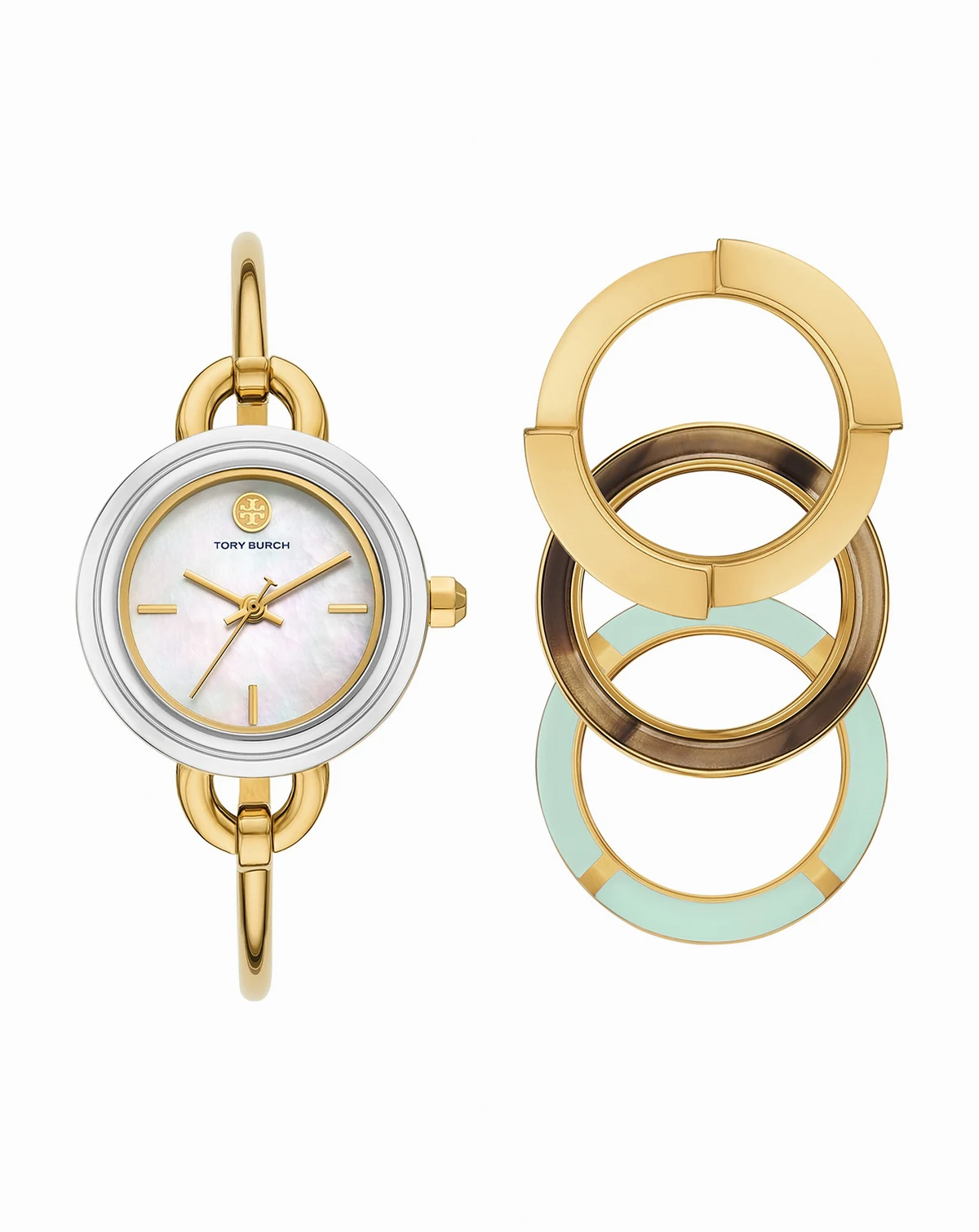Women's  The Miller Gold-Tone Stainless Steel Bangle Bracelet Watch 27mm Set