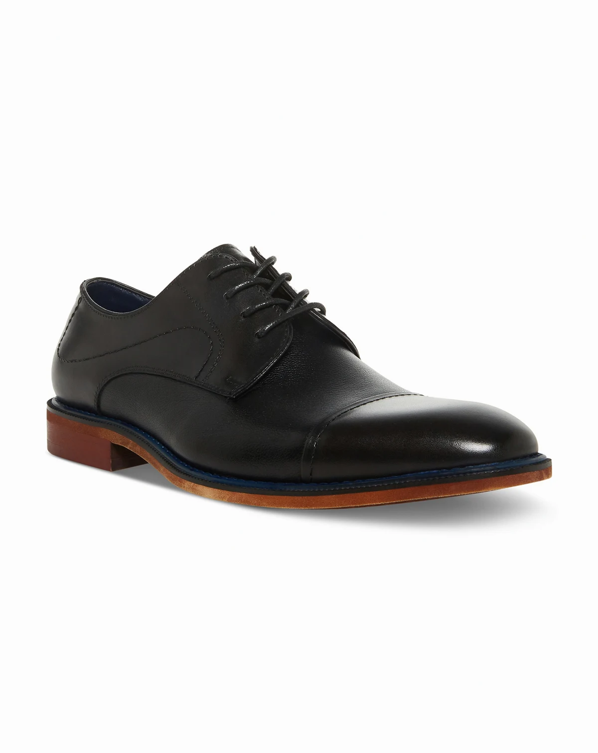 Men's Zane Tonal & Textured Leather Mid Oxford Dress Shoe