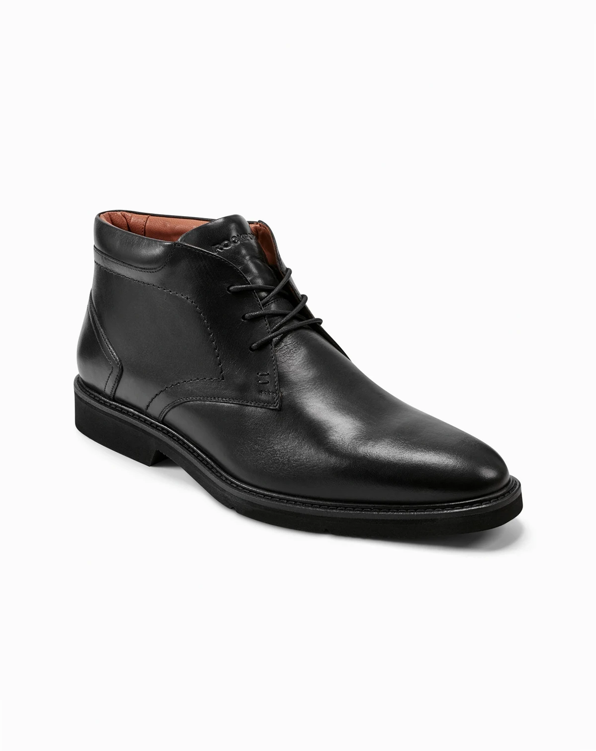 Men's Flynn Lace-Up Almond Toe Casual Boots
