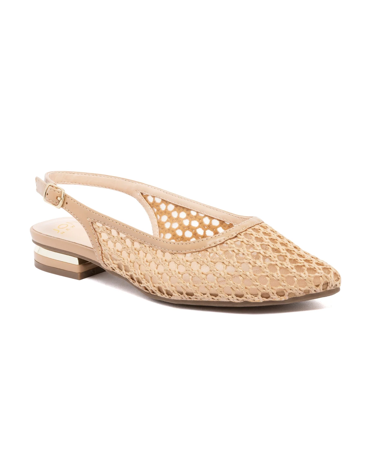 Women's Quilsy Pointed Toe Slingback Flats