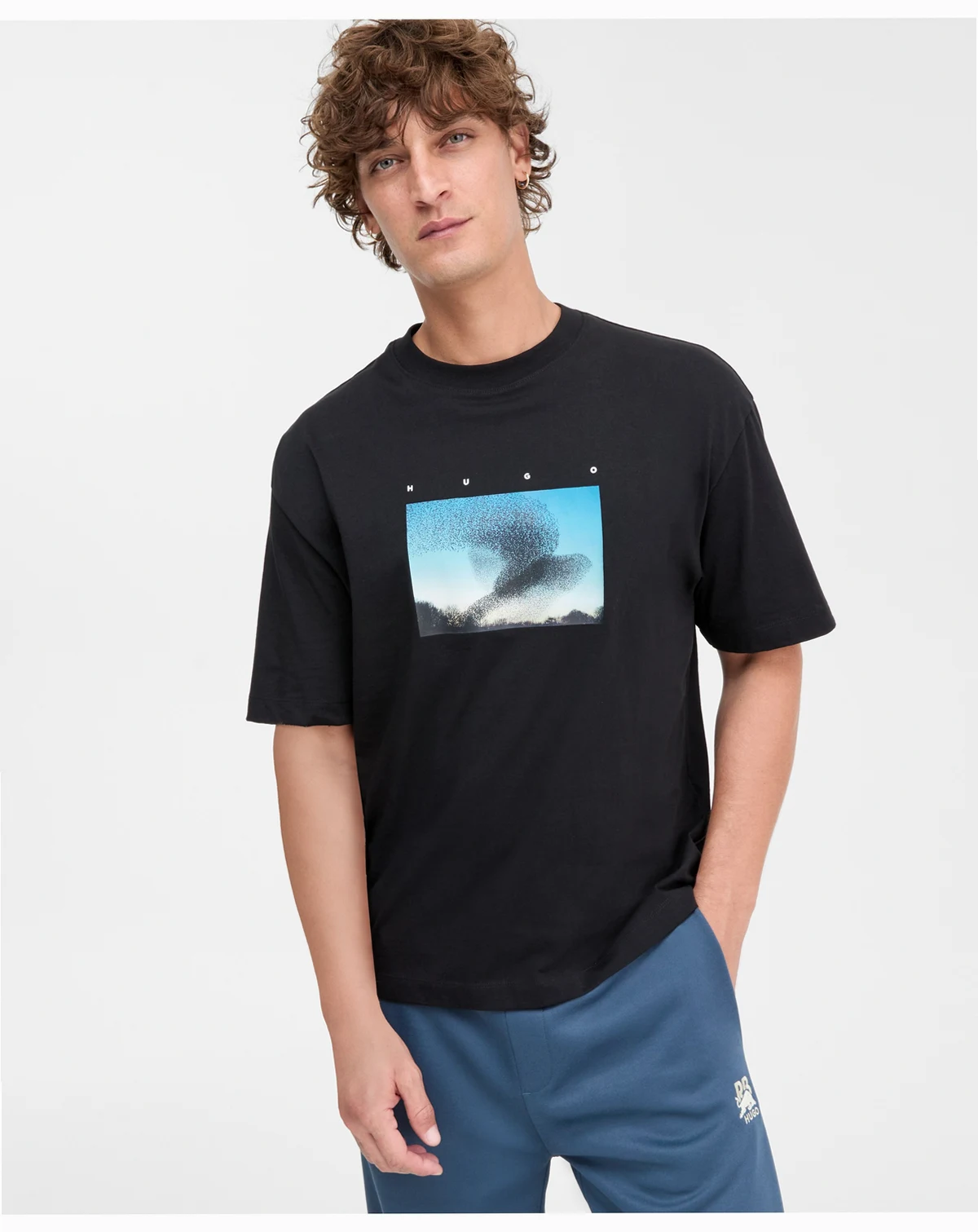 Men's Dorizon Oversized Short-Sleeve Graphic T-Shirt