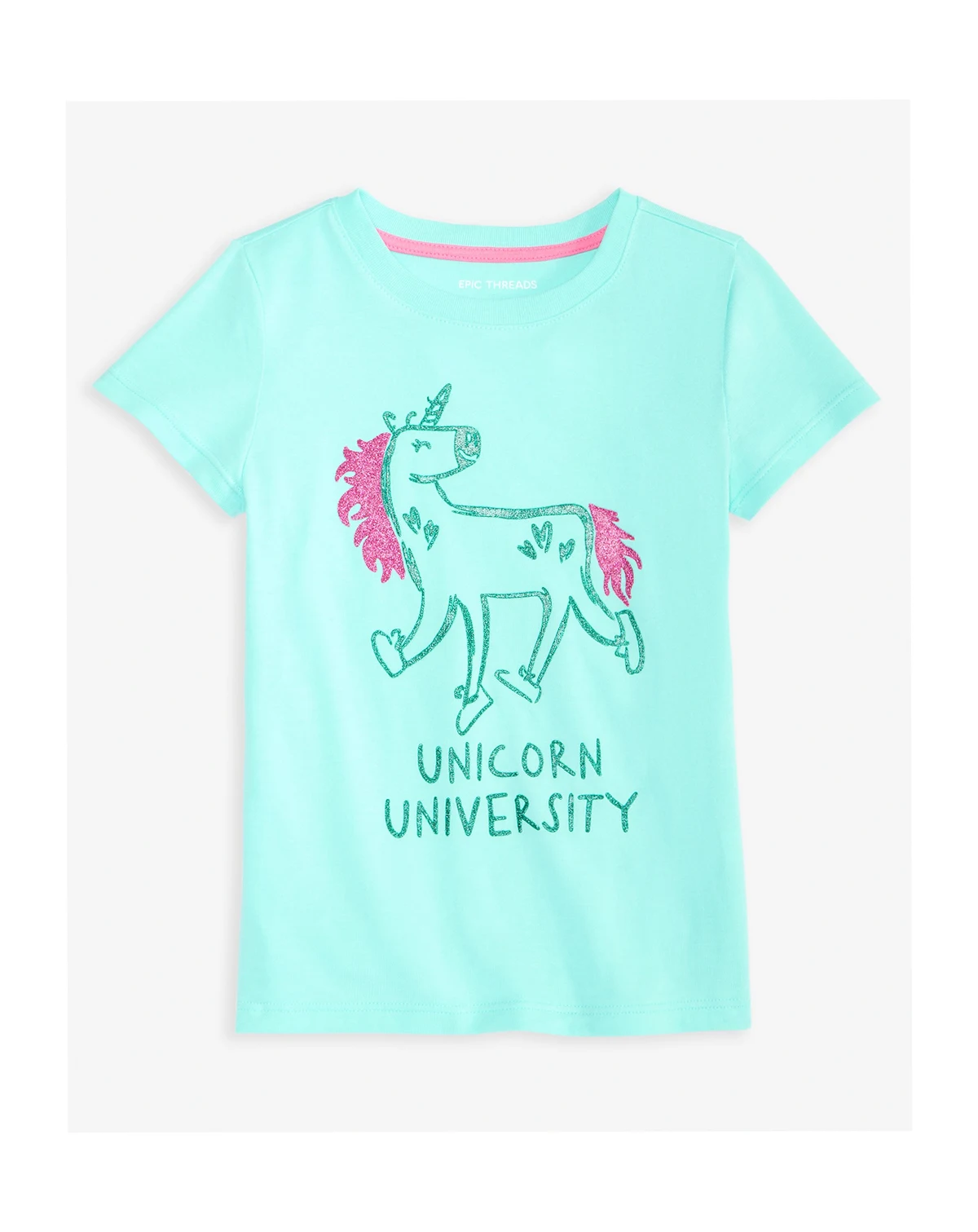 Toddler Girls Unicorn University Graphic T-Shirt, Exclusively at Macy's