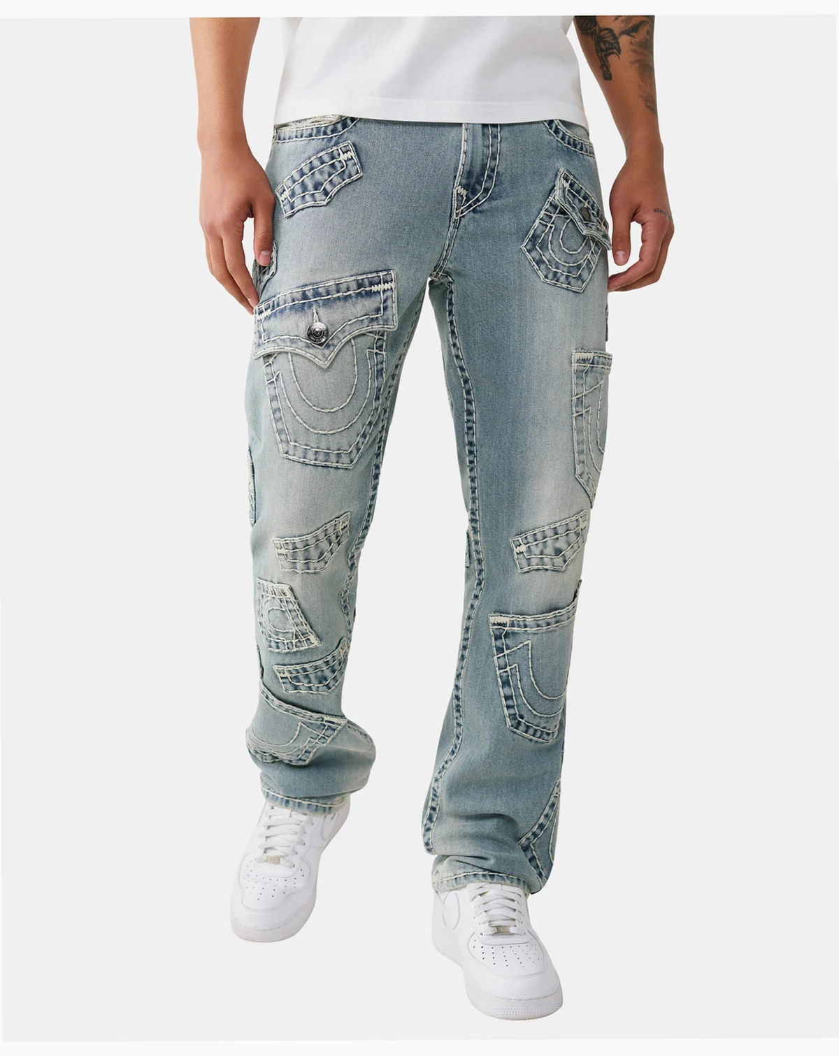 Men's Ricky Multi-Pocket Super T-Straight Jeans