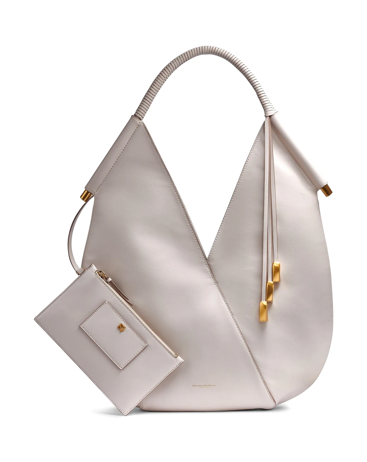 Baldwin Large Shoulder with Leather Wrapped Rounded Handle