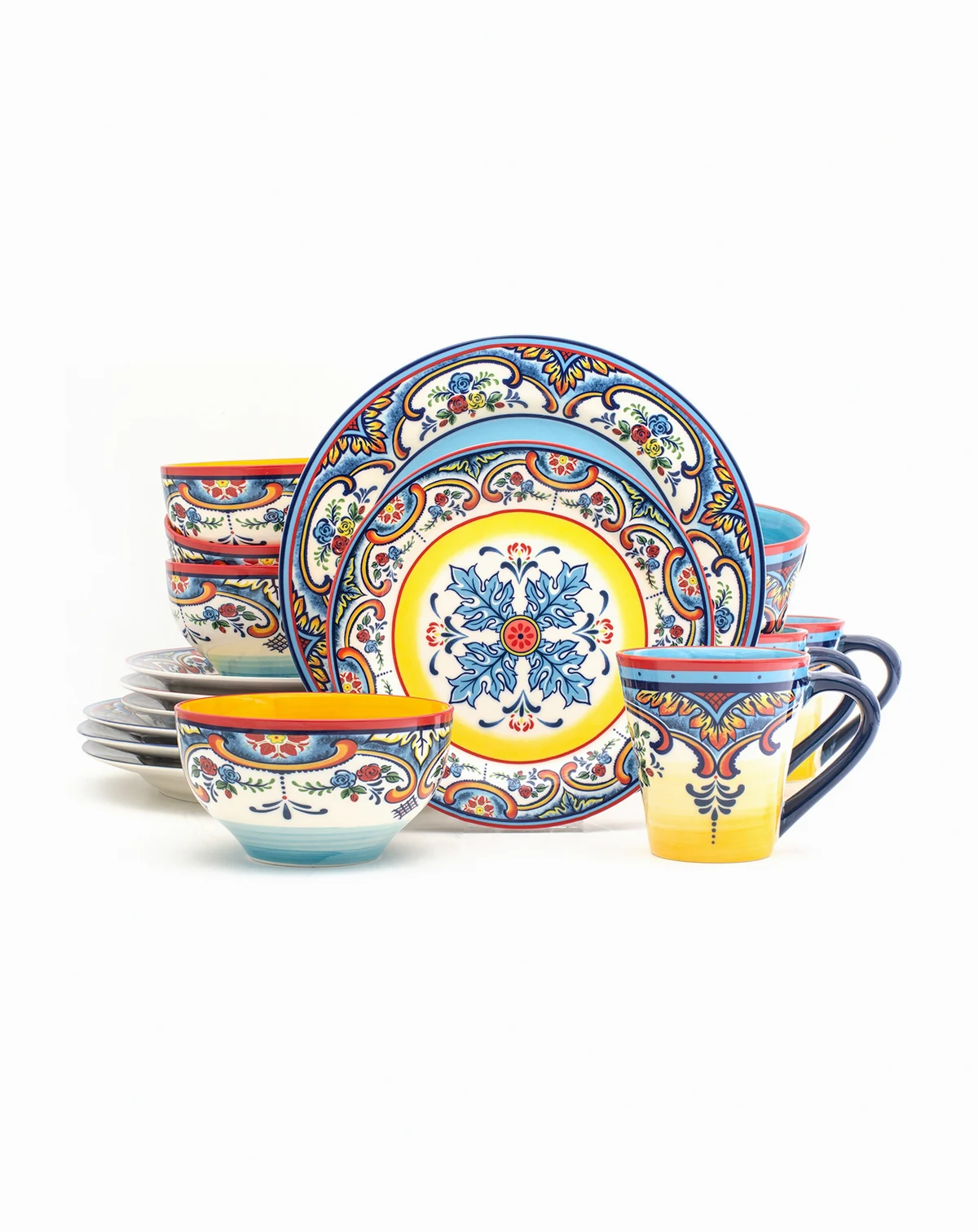 Zanzibar 16 Pc. Dinnerware Set, Service for 4