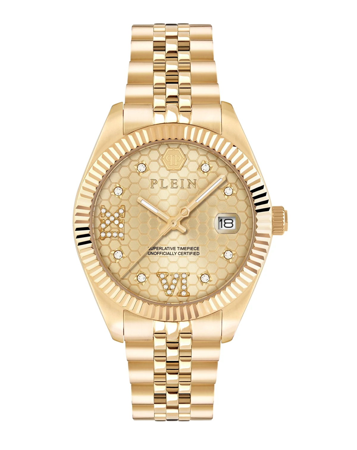 Women's Gold Tone Stainless Steel Watch, 34mm