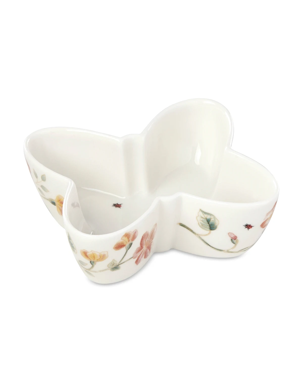 Butterfly Meadow Porcelain Butterfly Shaped Bowl