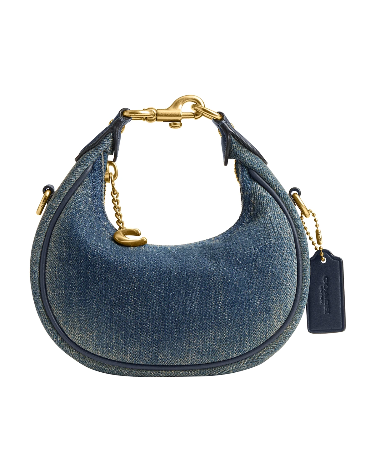 Jonie Mini Regenerative Cotton Denim Crossbody Bag
