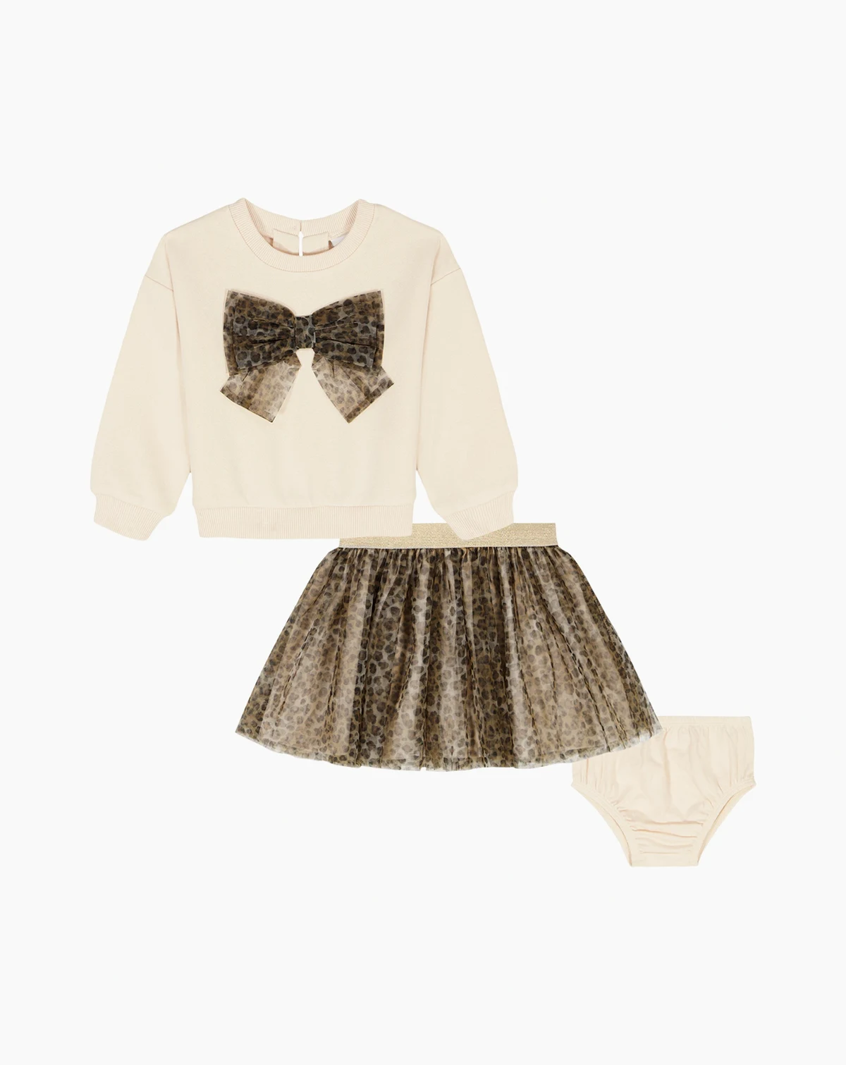 Toddler and Little Girls' Printed Skirt, Top and Bloomer, 2-Piece Set