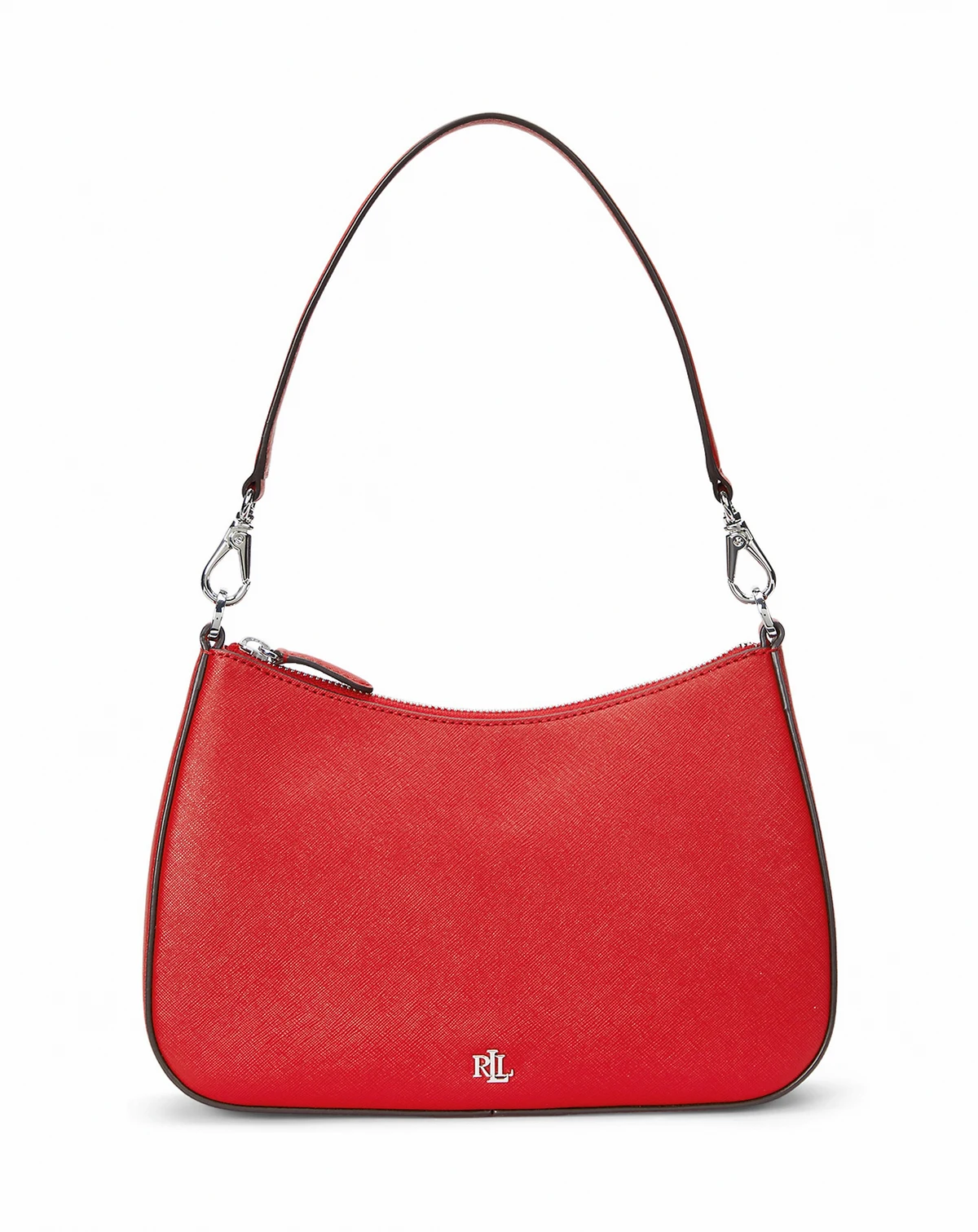 Danni Small Crosshatch Leather Shoulder Bag