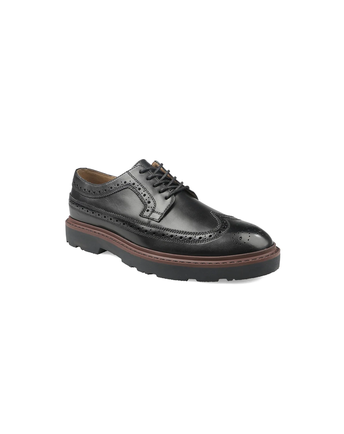 Men's Williem Leather Wingtip Lace-Up Dress Shoes, Macy's Exclusive