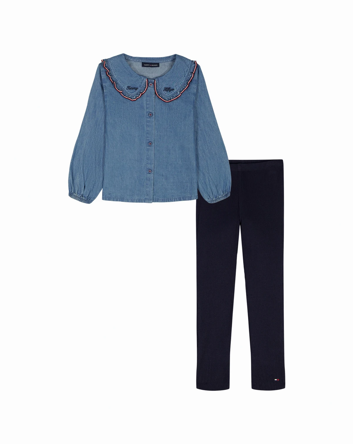 Girls' Toddler 2T-4T Tunic Top and Leggings, 2-Piece Set