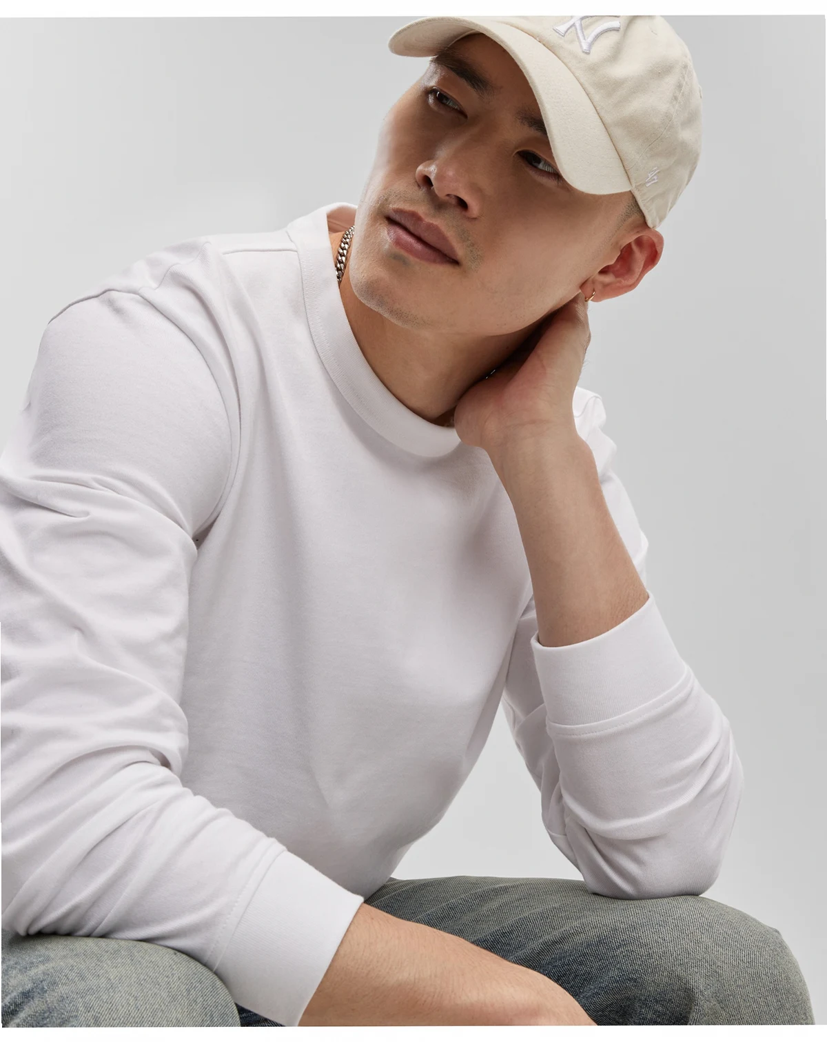 Men's Long-Sleeve Relaxed-Fit T-Shirt, Created for Macy's